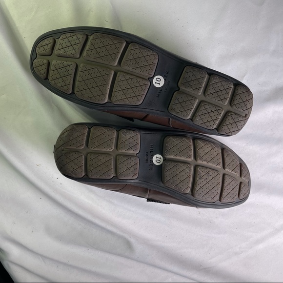 Tommy Hilfiger Men's Kenny Loafer Brown Shoes - Picture 8 of 8